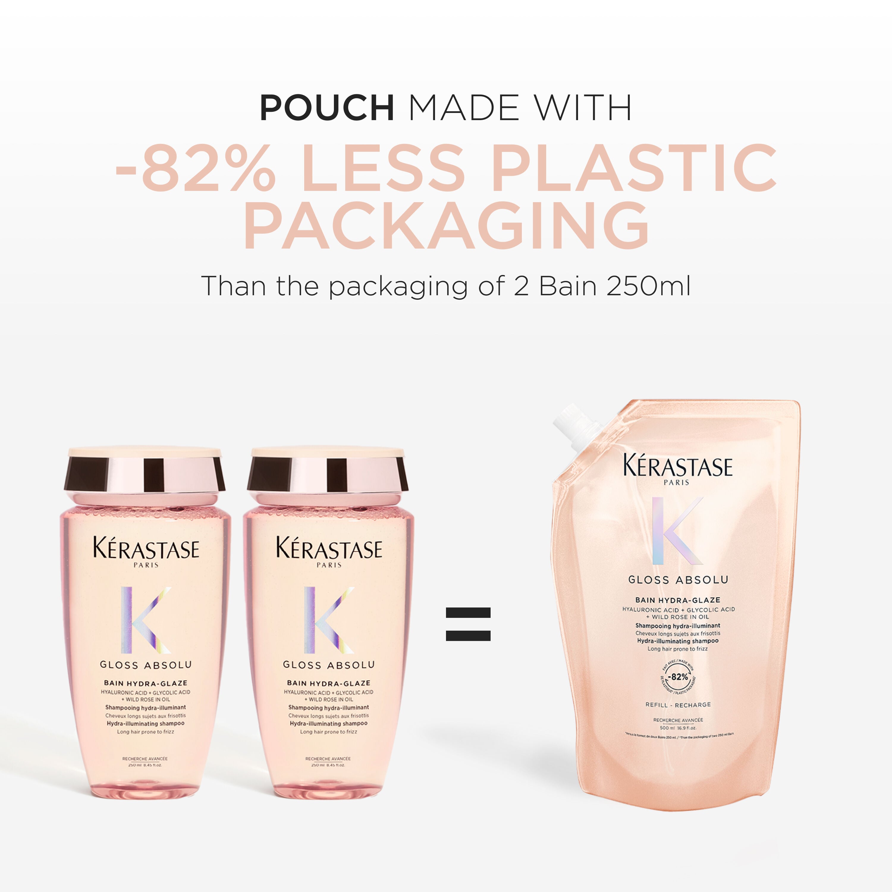 Gloss Absolu Bain Hydra-Glaze Anti-Frizz Shampoo