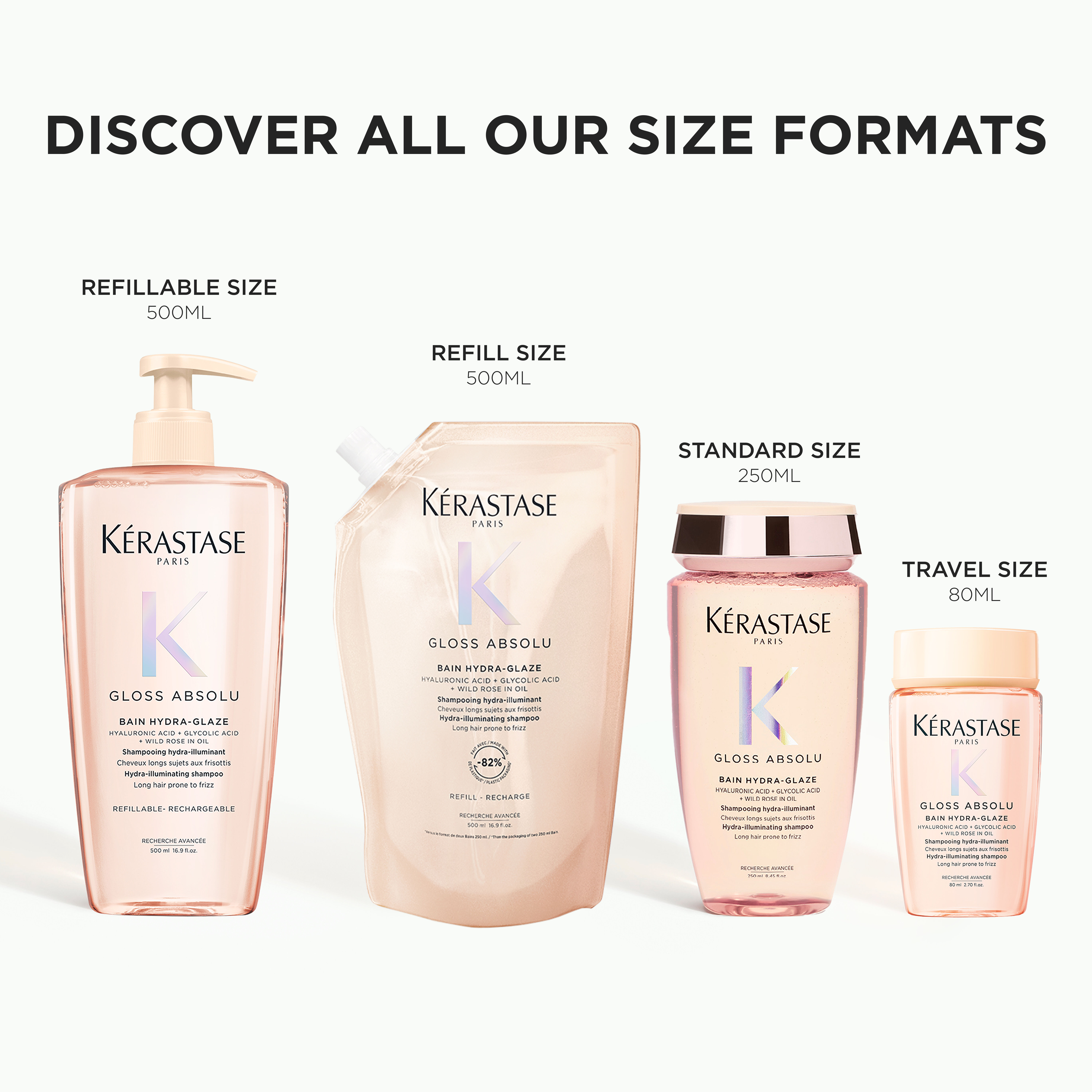 Gloss Absolu Bain Hydra-Glaze Anti-Frizz Shampoo