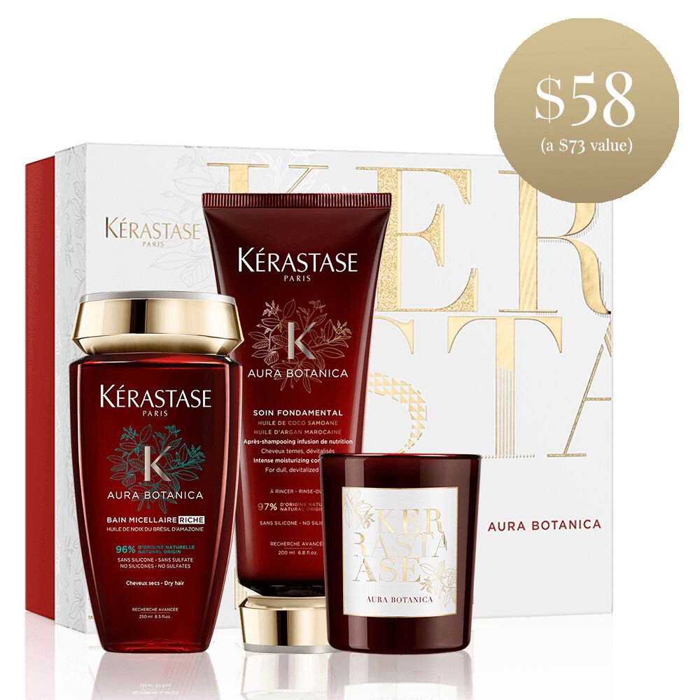 Aura Botanica Luxury Hair Care Gift Set | Kérastase
