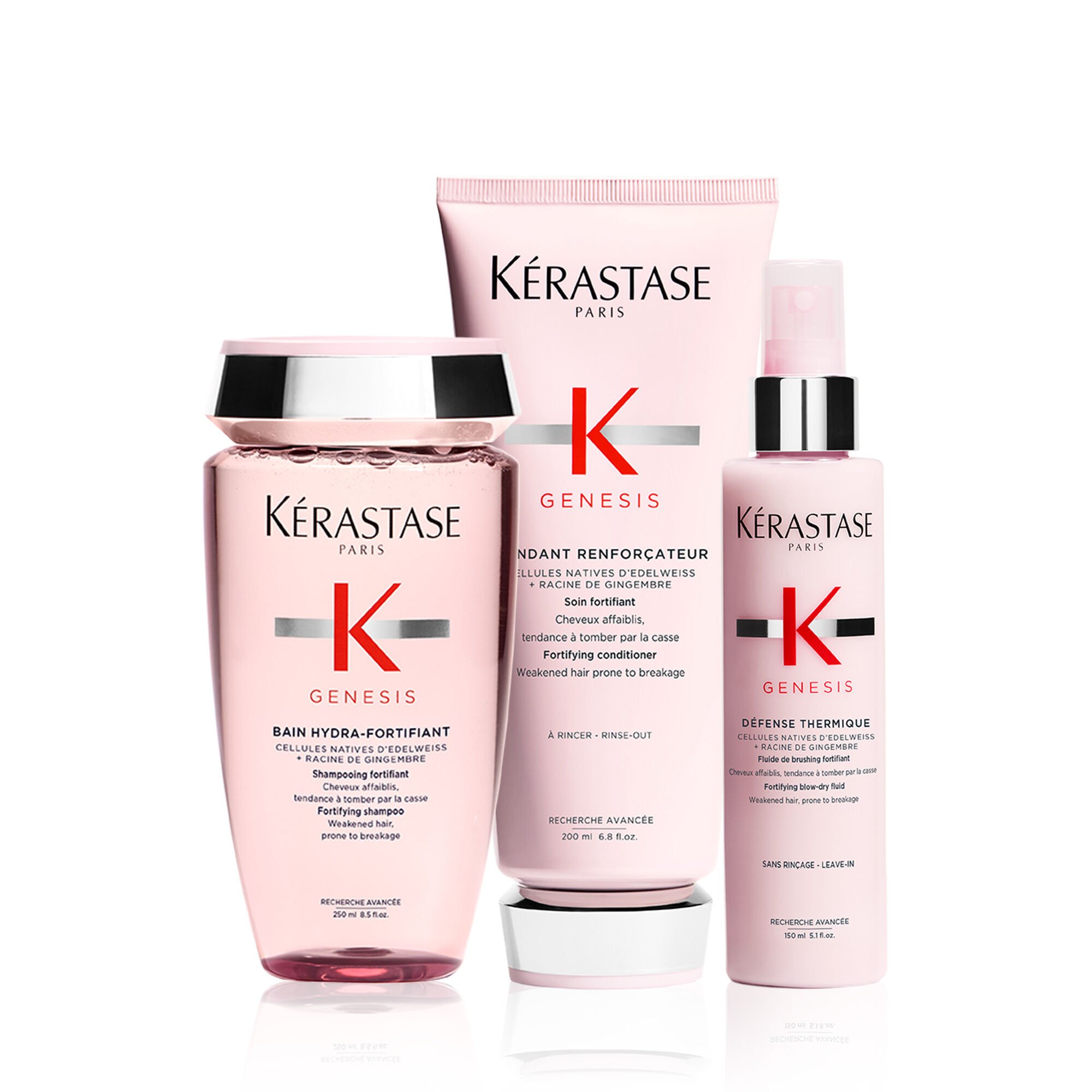 Kérastase Genesis 洗い流さないトリートメント2本セット Genesis Hair Care Set For Falling Hair | Kérastase