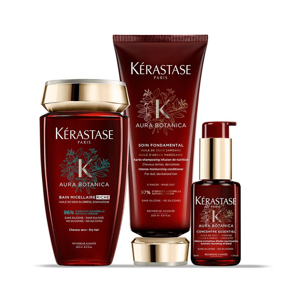 Aura Botanica Hair Care Set For Dry Hair Kerastase