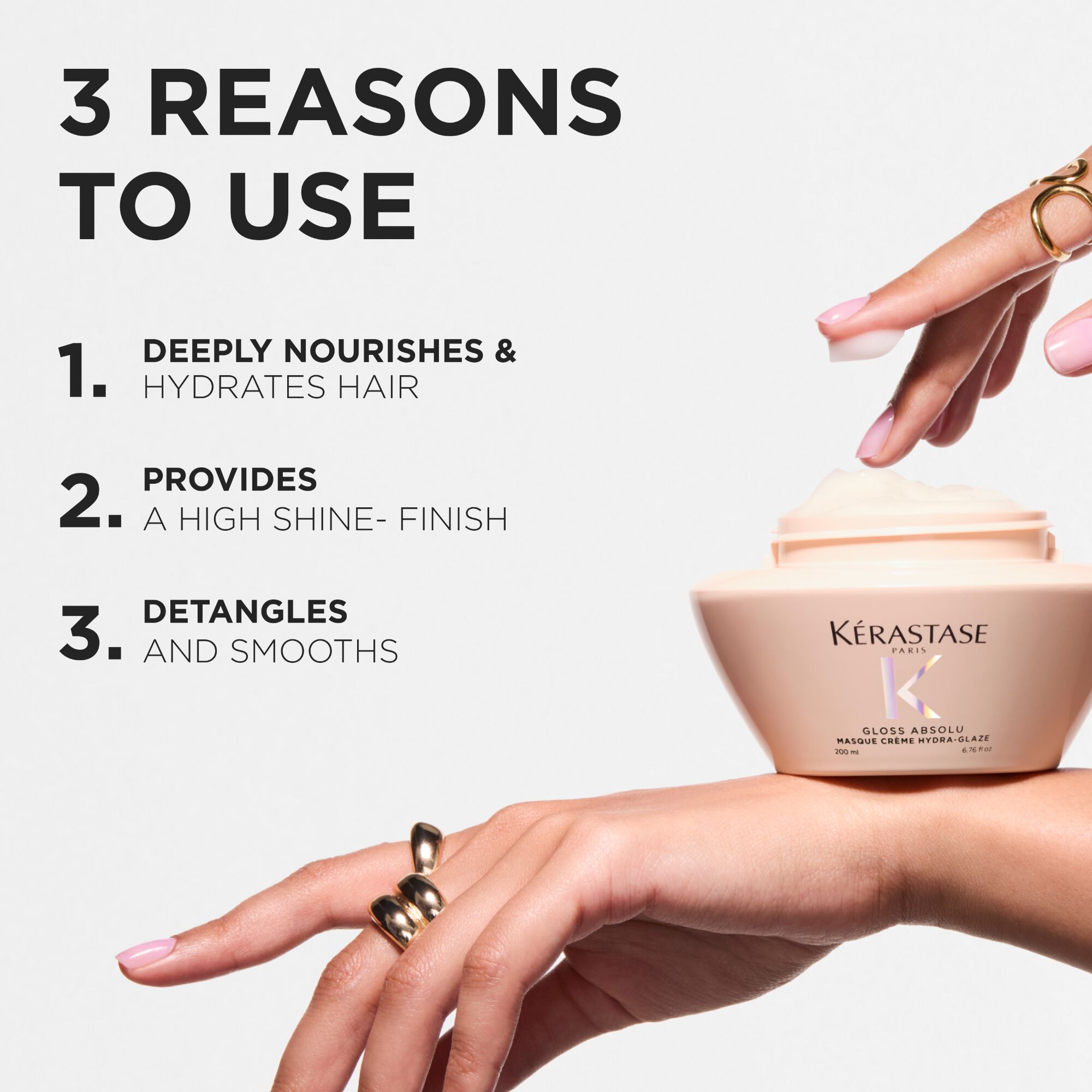 Kerastase Gloss absolu anti-frizz hair mask for frizzy hair benefits