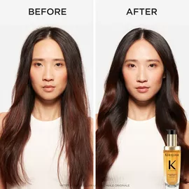 Kerastase Elixir Ultime Hair Oil Refill Before and After