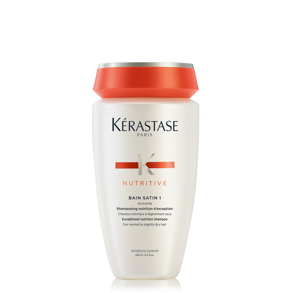 Nutritive Bain Satin 1 Travel-Size Shampoo For Dry Hair 