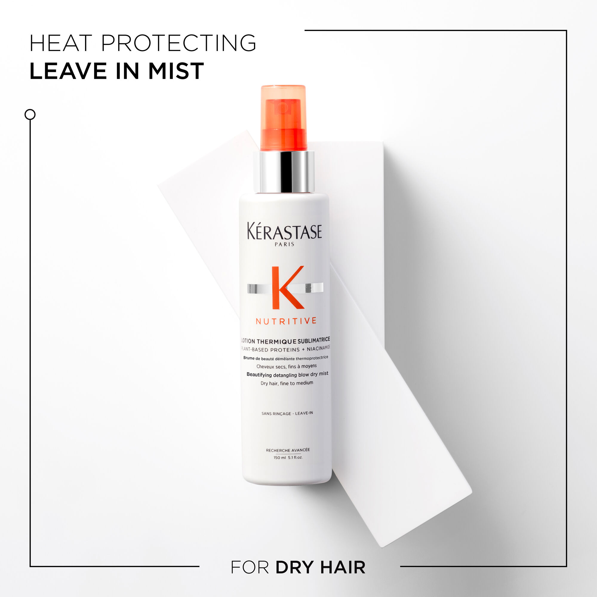 Kerastase Nutritive Nutritive Fine to Medium Very Dry Hair Care Set thermique