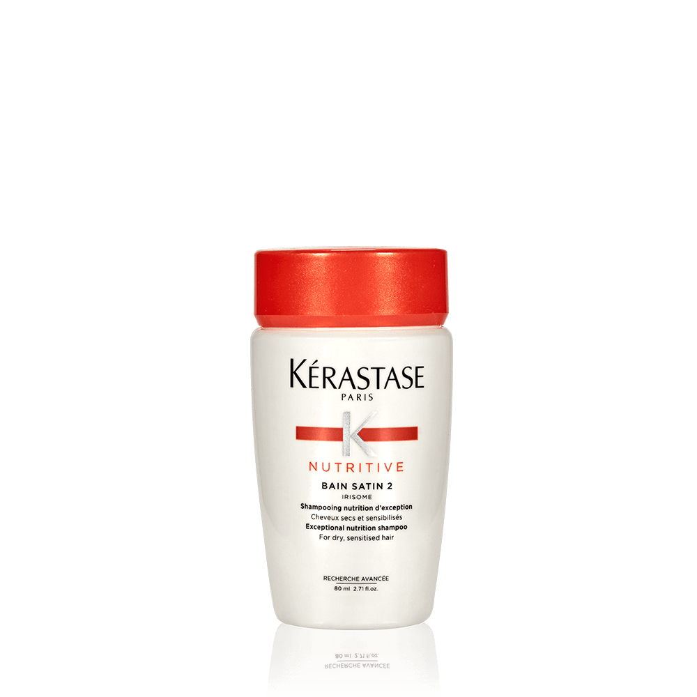 Nutritive Bain Satin 2 Travel Size Dry Hair Shampoo 