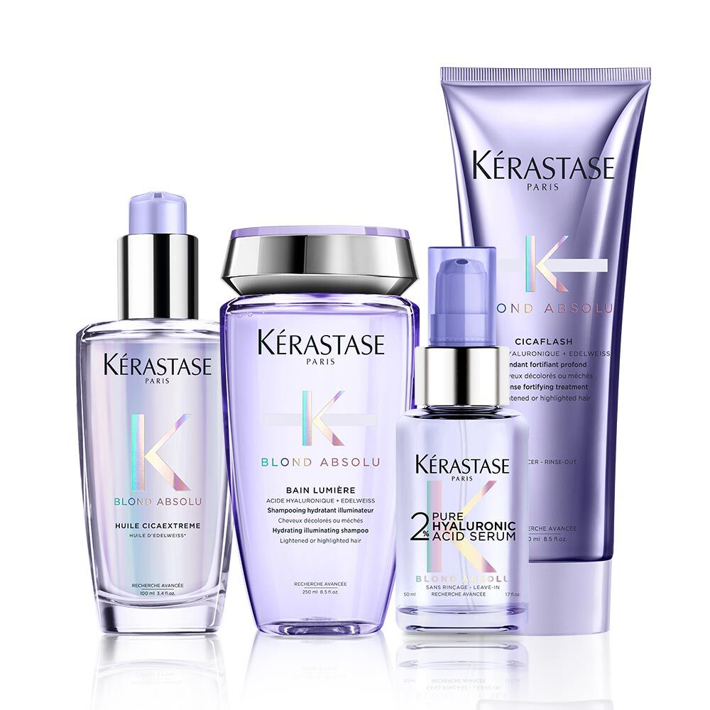 Blonde top hair products
