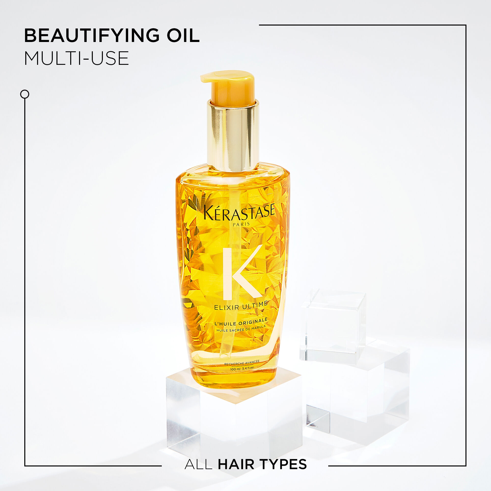 Kerastase Elixir Ultime L'Huile Original Hair Oil details