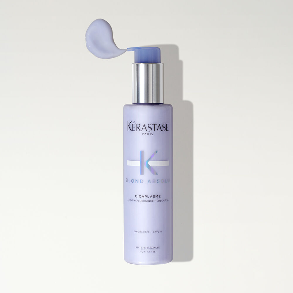 kerastase blond absolu cicplasme hair serum in hand