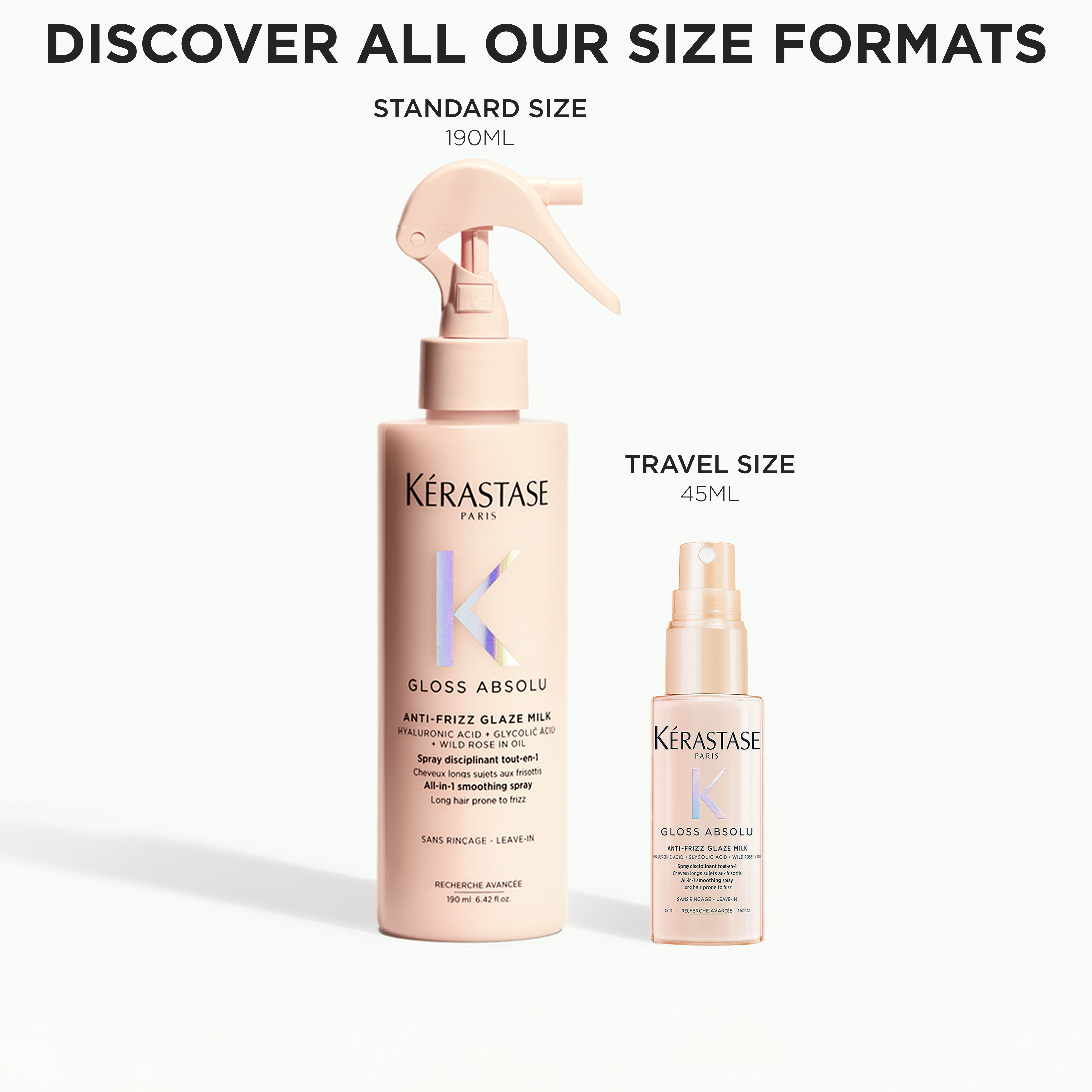 Gloss Absolu Glaze Milk Anti-Frizz Heat Protecting Spray