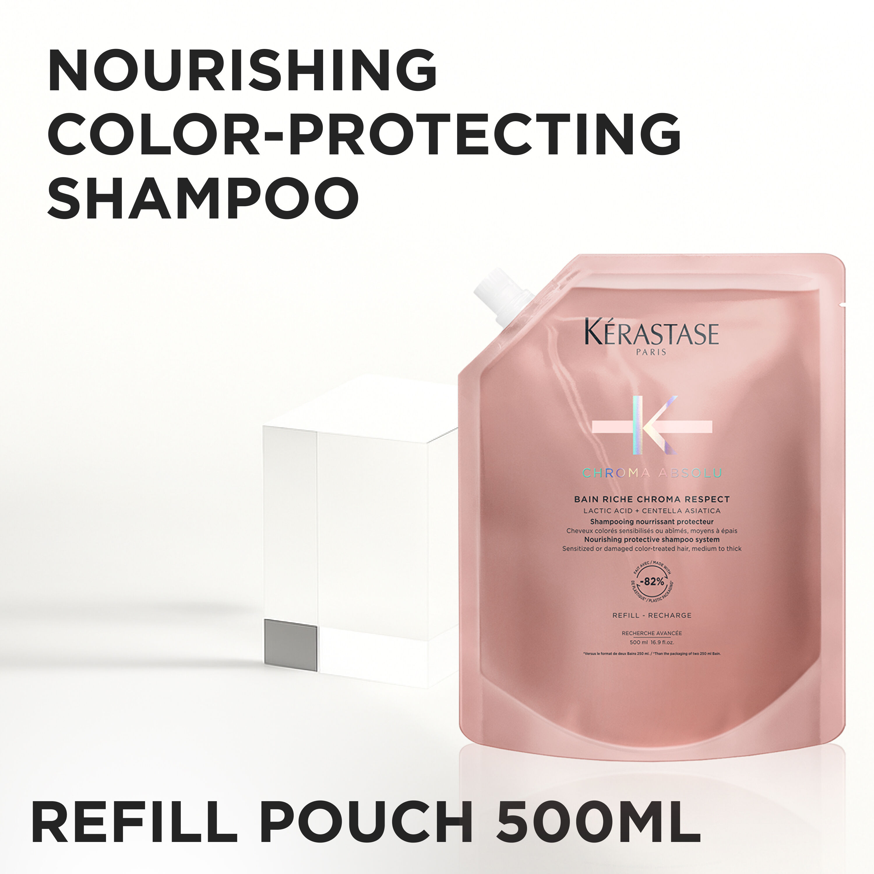 Chroma Absolu Bain Riche Chroma Respect Value Size Shampoo & Refill Pouch