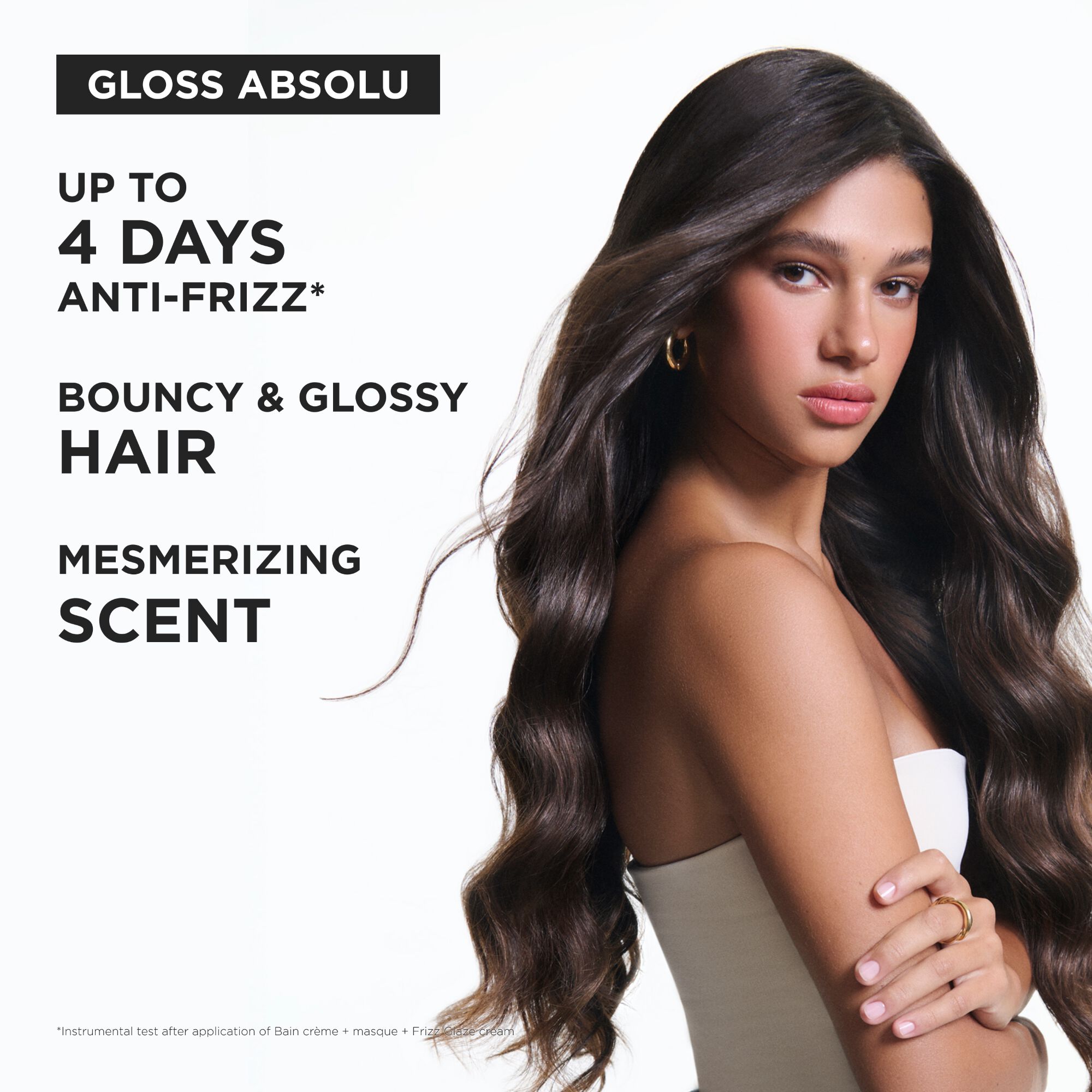 Kerastase Gloss absolu anti-frizz hair mask for frizzy collection