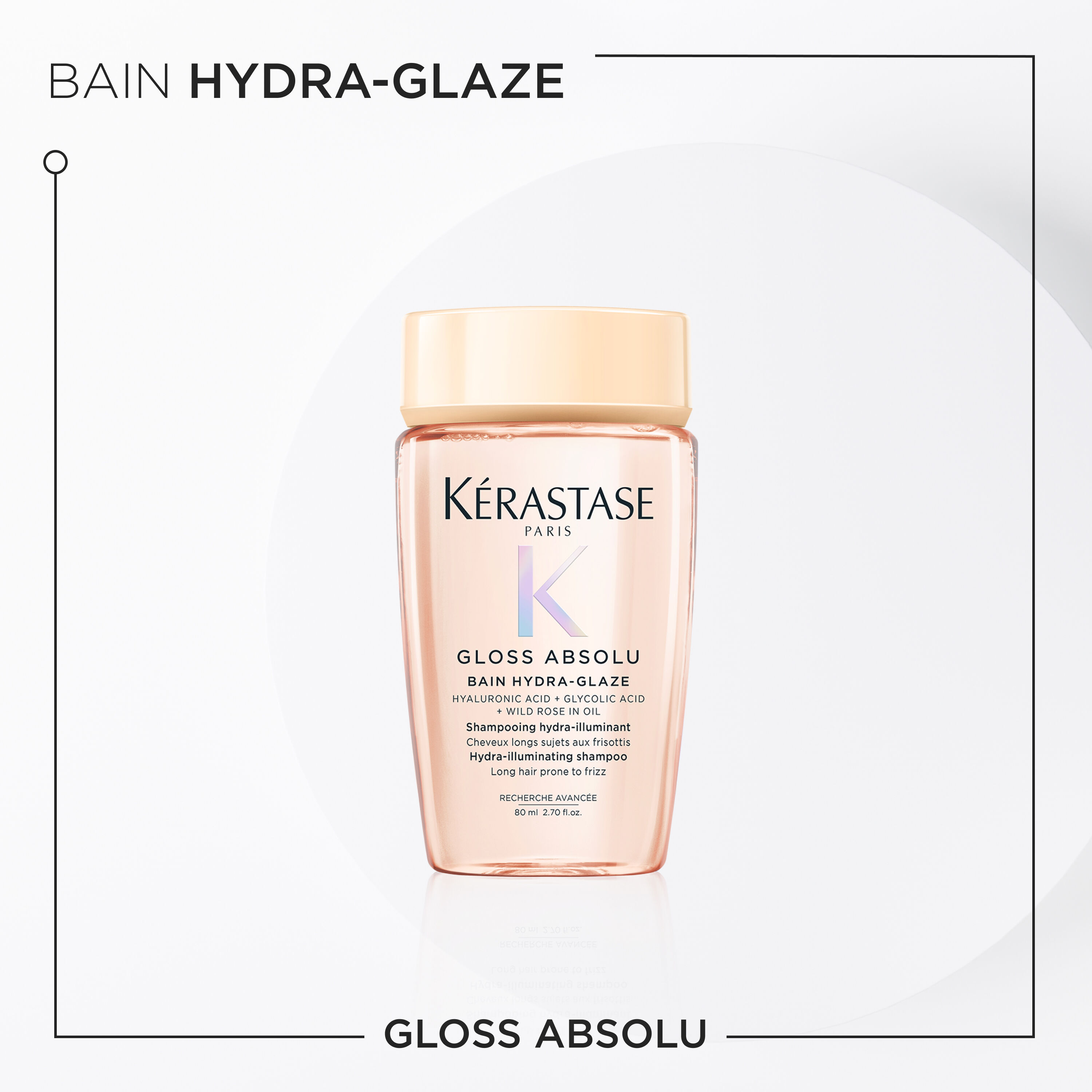 Gloss Absolu Bain Hydra-Glaze Anti-Frizz Shampoo