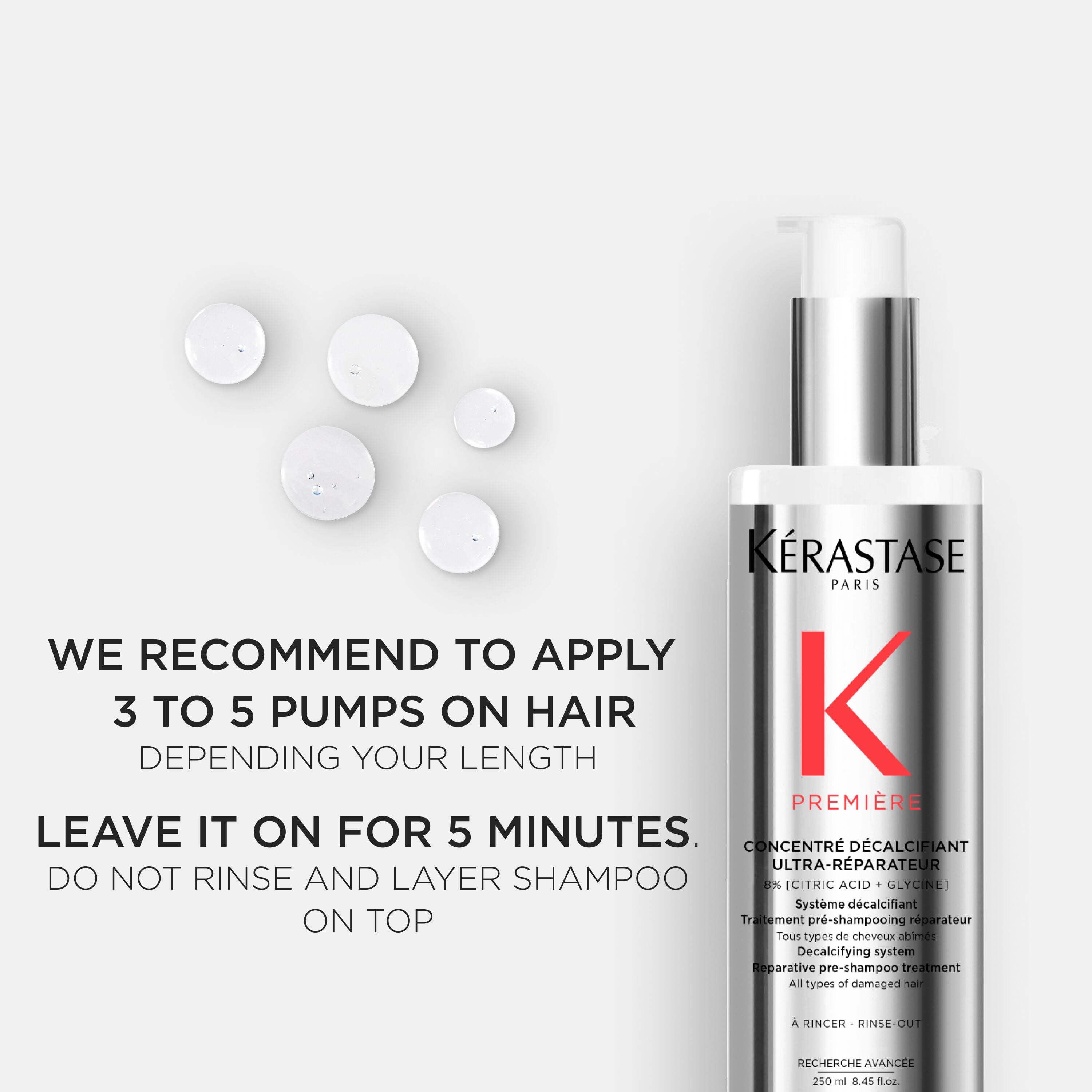 Kerastase Premiere Concentre Decalcifiant Ultra-Reparateur Repairing Pre-Shampoo Treatment how to