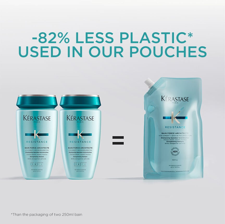 Resistance Bain Force Architecte Value Size Shampoo & Refill Pouch