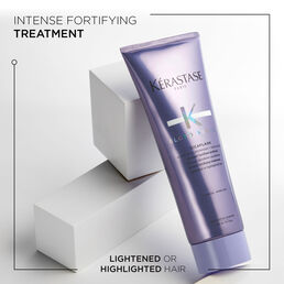 kerastase Blond Absolu Say Bye To Brass, Hello Vibrant Blonde Highlighted Hair conditioner