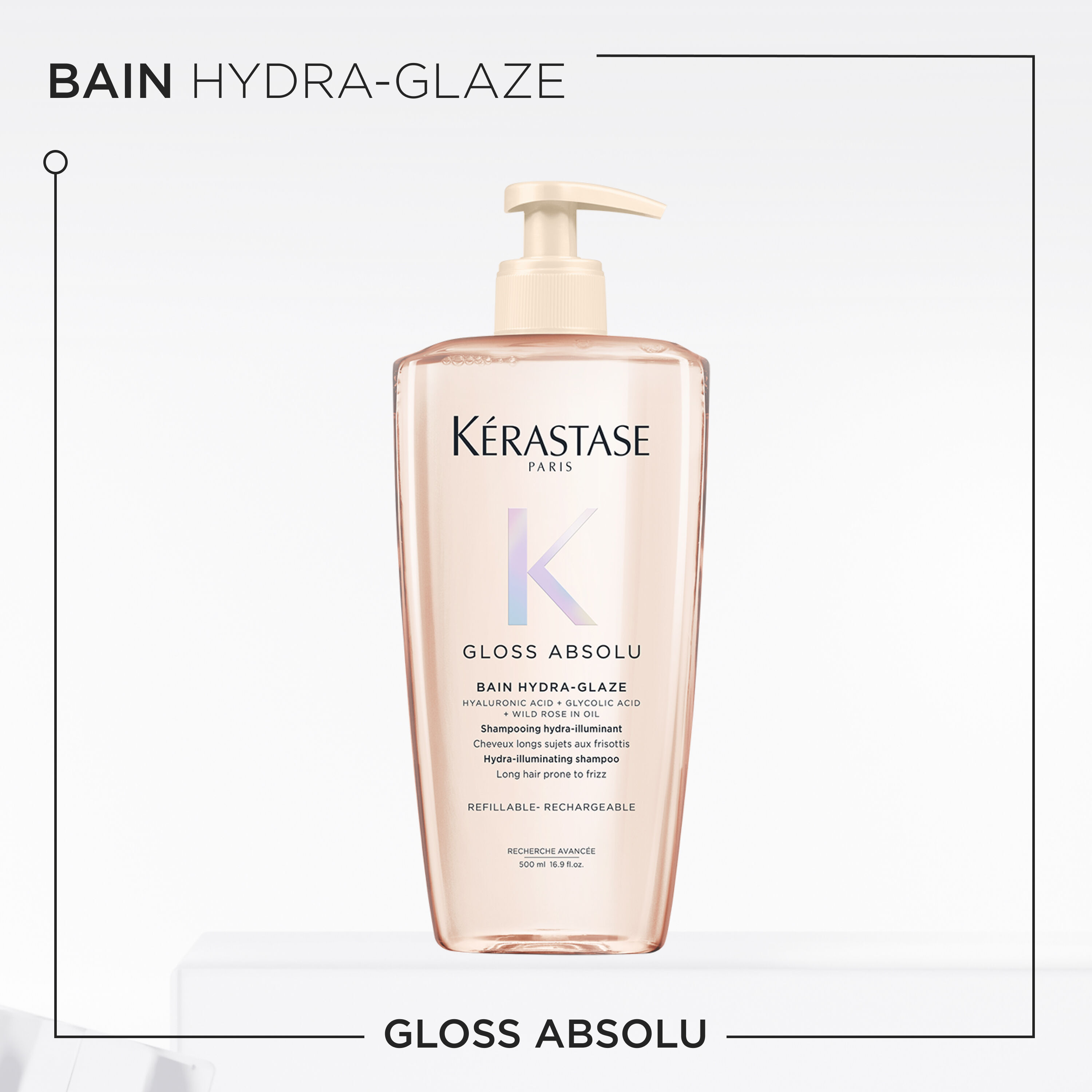 Gloss Absolu Bain Hydra-Glaze Anti-Frizz Shampoo