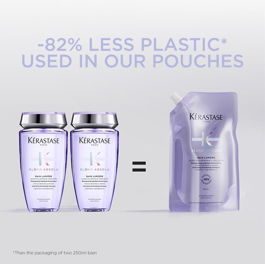 Blond Absolu Bain Lumiere Value Size Shampoo & Refill Pouch