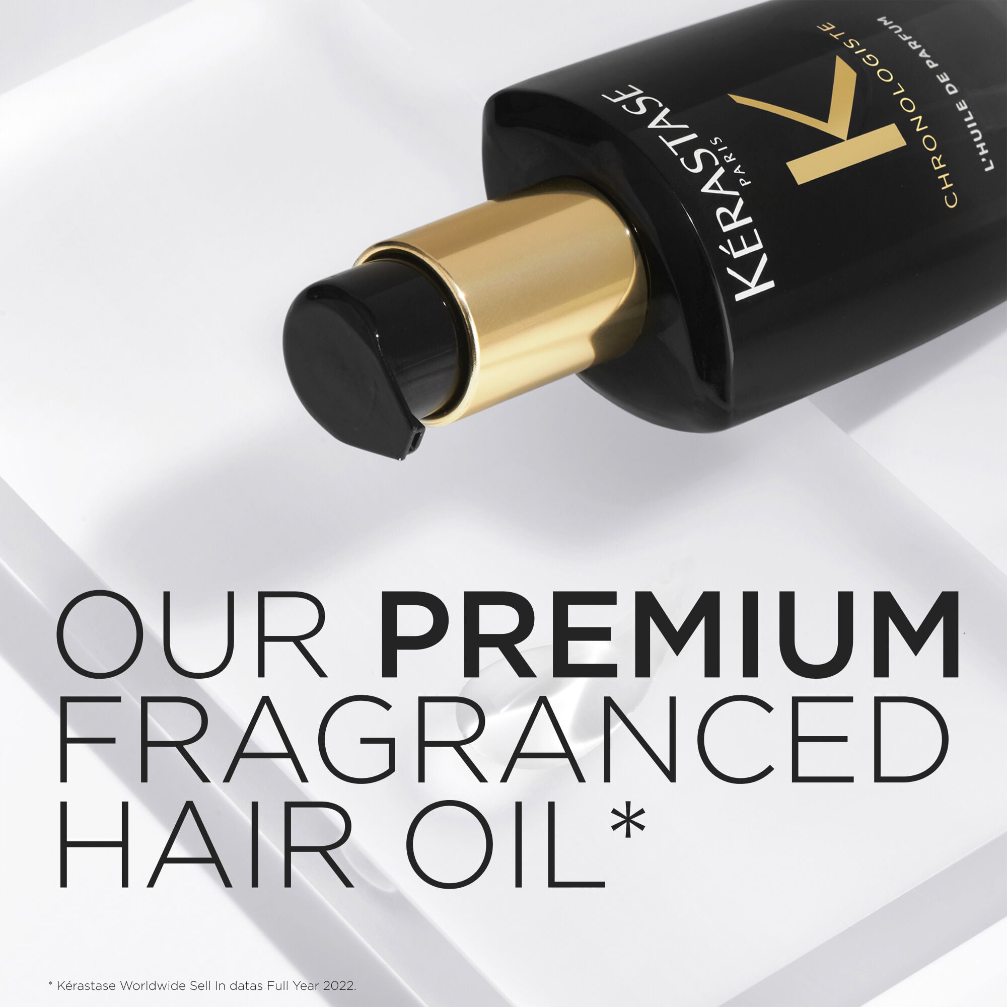 kerastase Chronologiste L'Huile de Parfum Fragrance in Hair Oil collection benefits