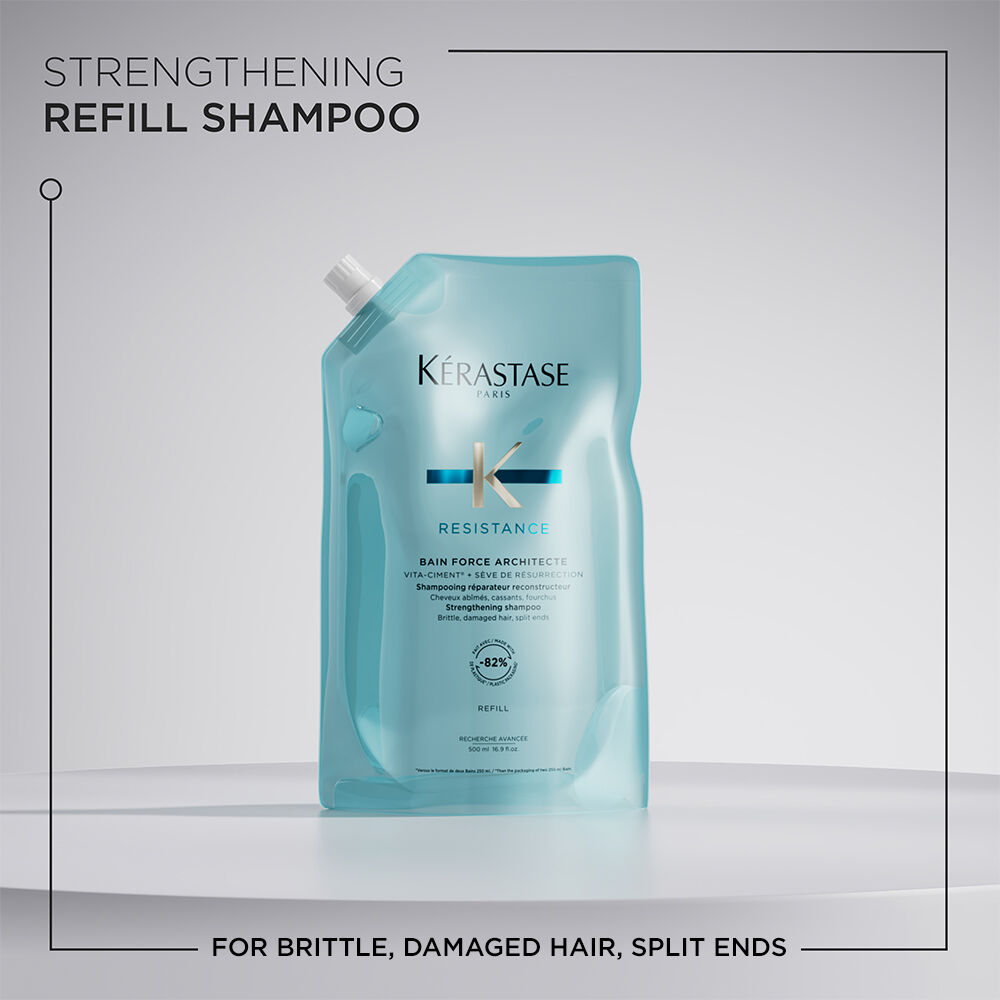 Resistance Bain Force Architecte Value Size Shampoo & Refill Pouch