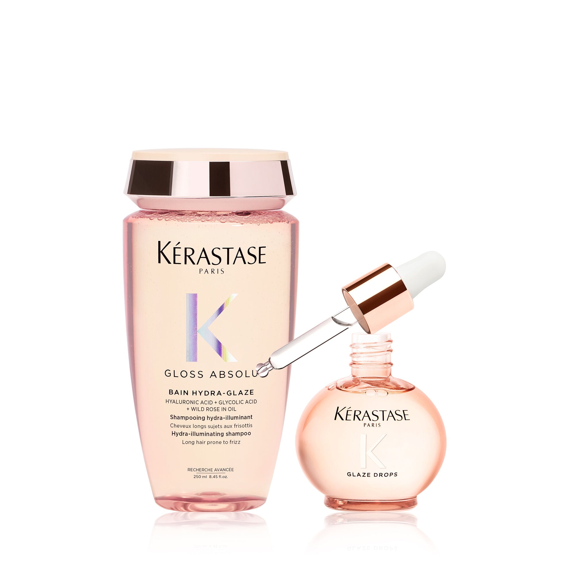 Gloss Absolu Anti-Frizz Shampoo & Hair Oil Duo | Kérastase