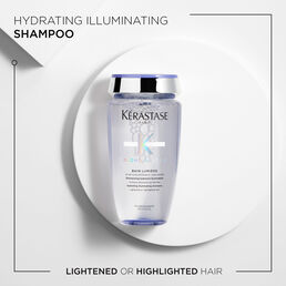 kerastase Blond Absolu Say Bye To Brass, Hello Vibrant Blonde Highlighted Hair shampoo