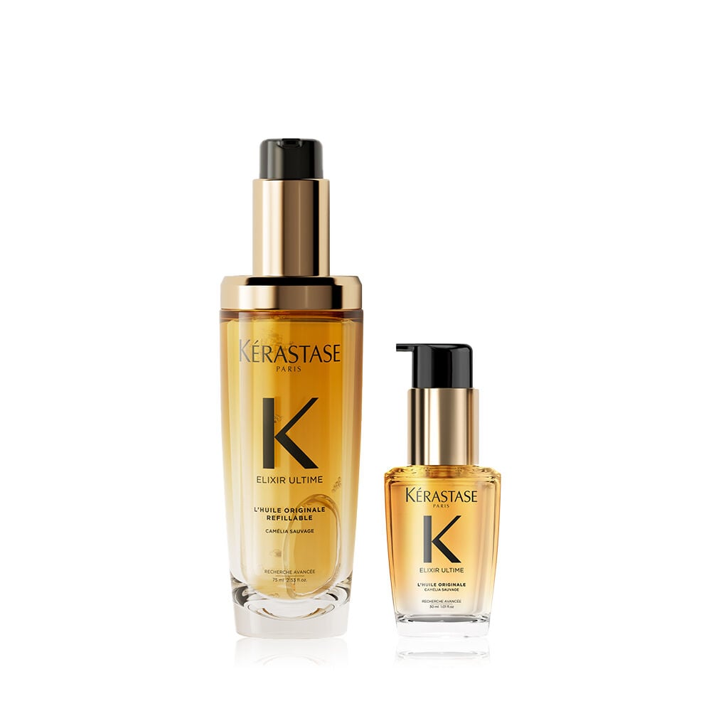 大人気新品セール ブ for Set Oil Hair Ultime Elixir Dull Kérastase | Hair シャンプー