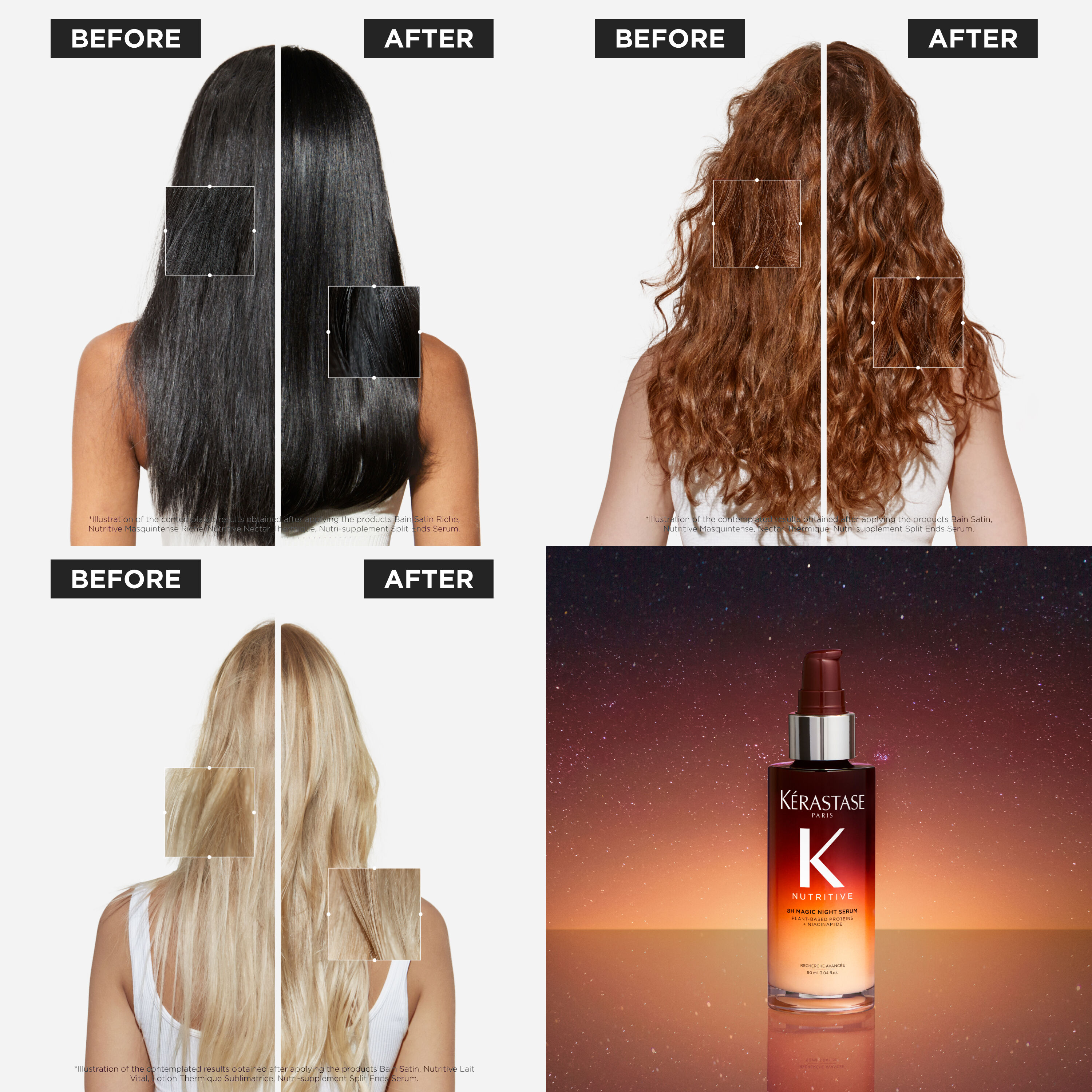 Nutritive 8h Magic Night Hair Duo Limited-Edition Gift Set