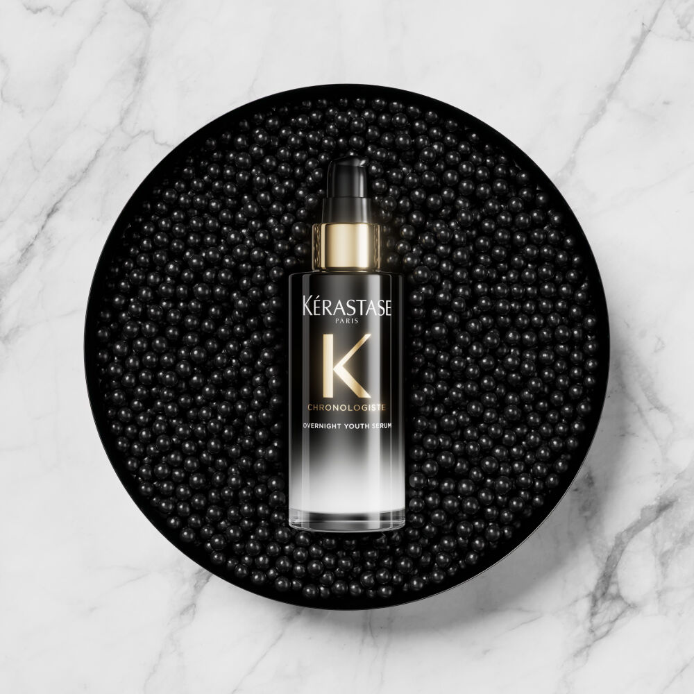 Kerastase Chronologiste New Overnight serum. Wake up to fuller, healthier and smoother hair