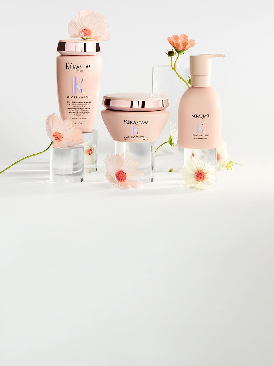 Kerastase Gloss Absolu Creme Haircare Collection for Frizzy Hair