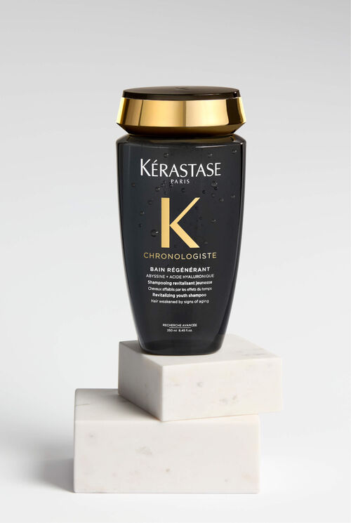 Kerastase Chronologiste anti aging haircare aging hair in need of hydration, volume, strength and shine