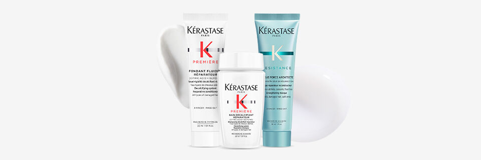 Kerastase exclusive offer up to 3 complimentary Deluxe Samples with your order.