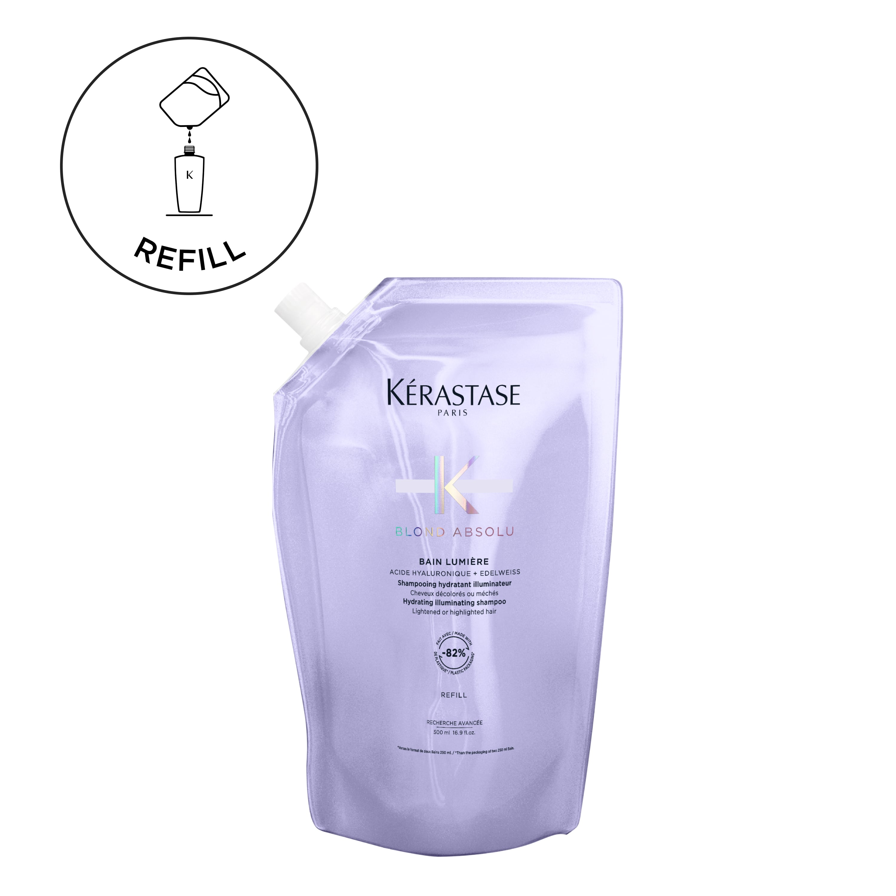 Krastase - Blond Absolu Bain Lumiere Luxury Shampoo - 500 ml Refill Pouch 62$