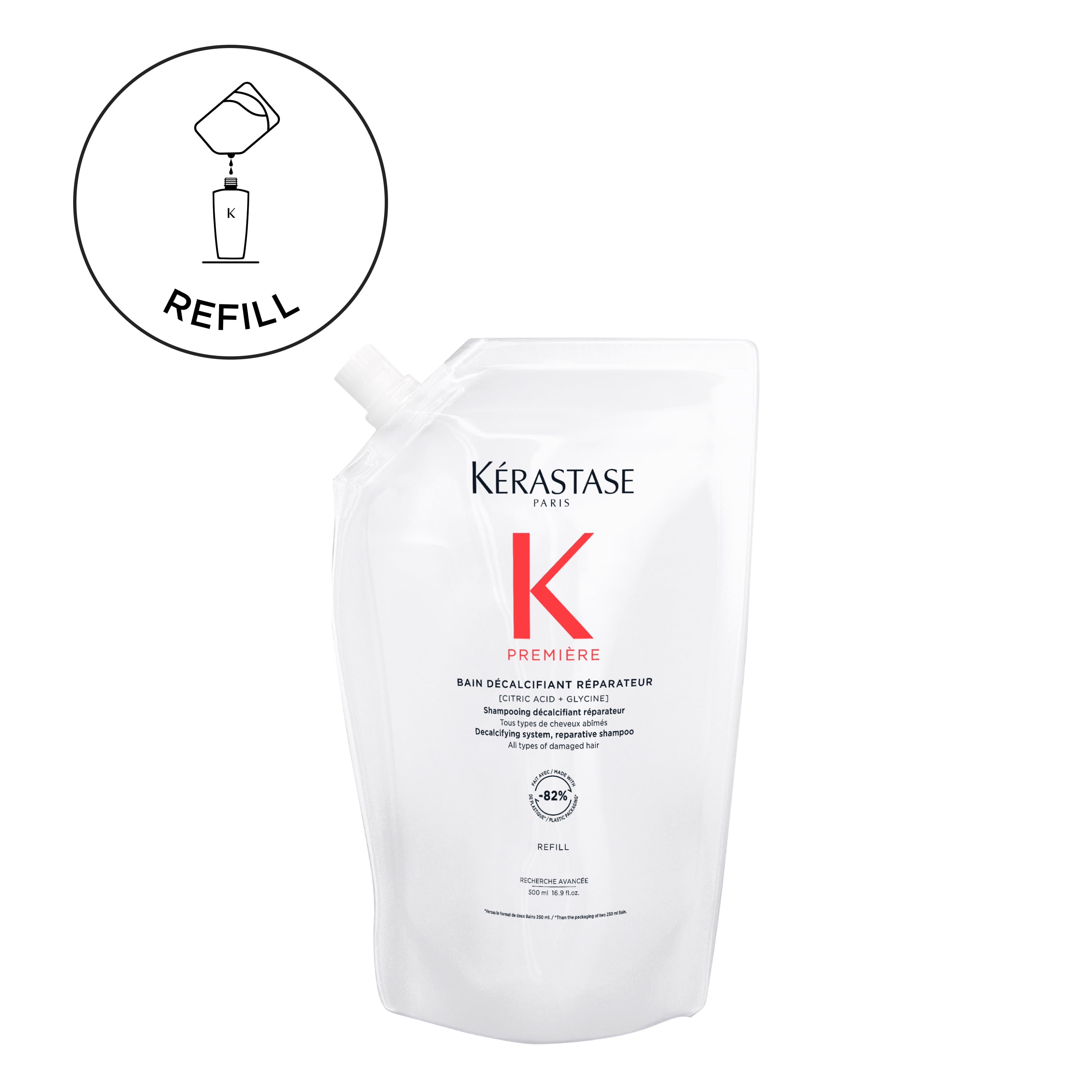 Krastase - Premire Bain Dcalcifiant Rparateur Repairing Luxury Shampoo - 500 ml Refill Pouch 62$