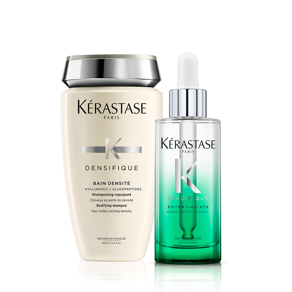 karakterisere bladre Aktiv Densifying Shampoo & Scalp Serum Duo Set | Kérastase