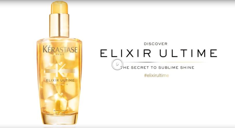 how to use the Elixir Ultime original hair oil
