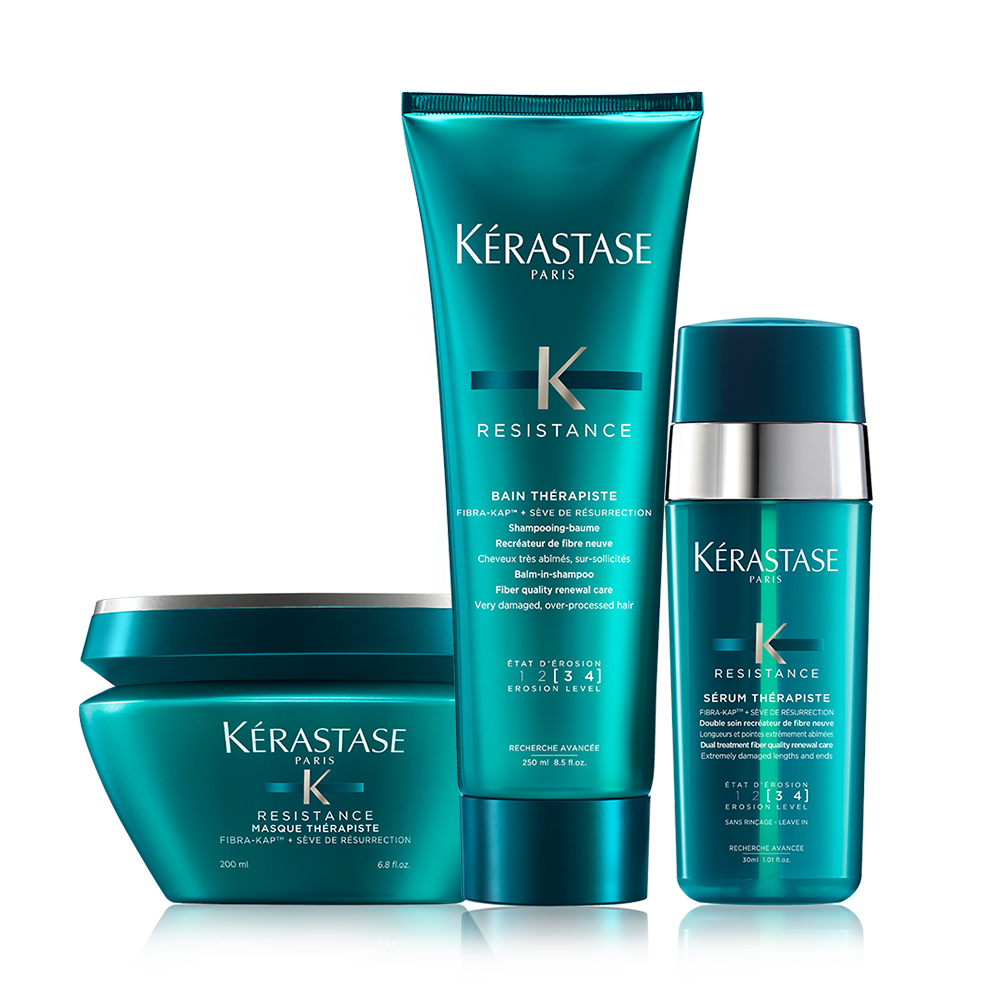 Resistance Therapiste Hair Care Set for Damaged Hair  Kérastase