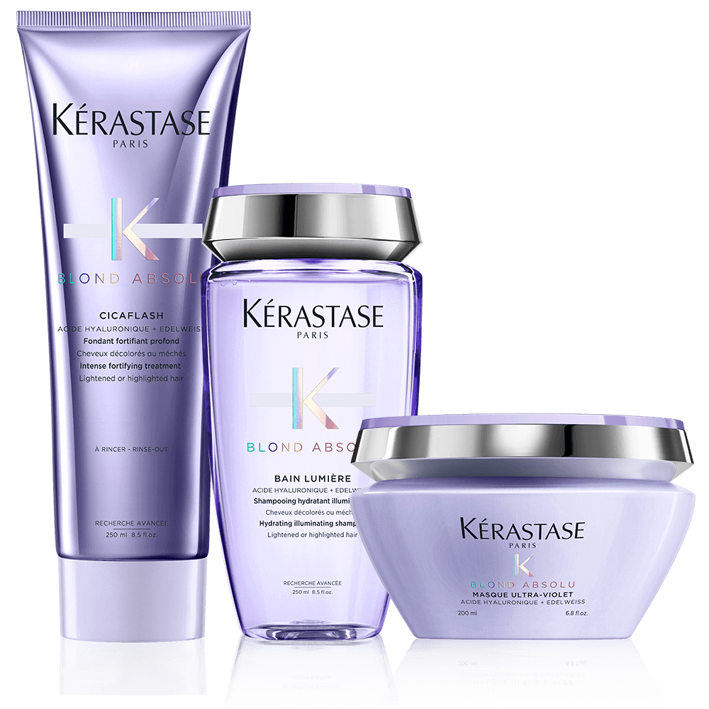 Blond Absolu Hair Care Set for Blonde Highlights | Kérastase Blond Absolu Hair Care Set for Blonde Highlights | Kérastase