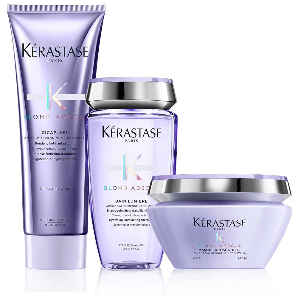 Forlænge Kejser Ashley Furman Blond Absolu Hair Care Set for Blonde Highlights | Kérastase