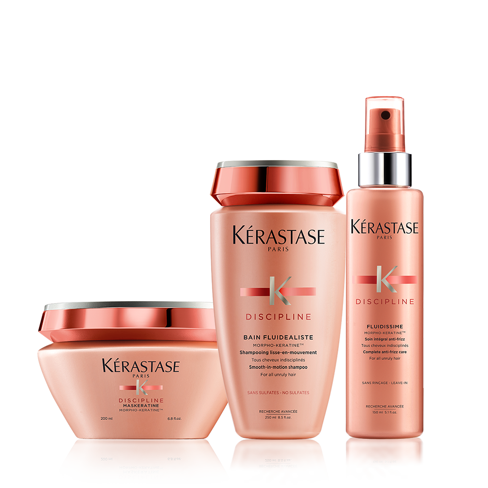 Regan Mystisk Overskyet Discipline Anti-Frizz Deep Treatment Hair Care Set | Kérastase