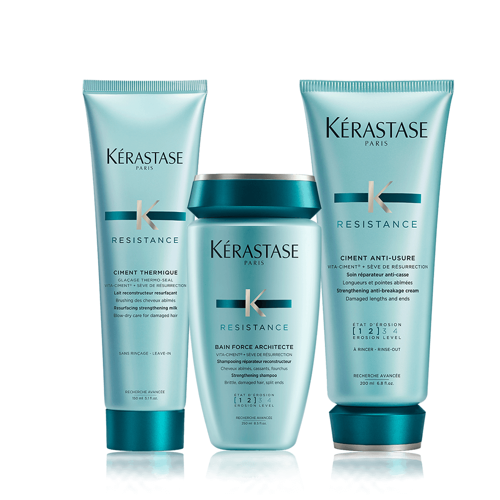 Krastase - Rsistance Force Architecte Damaged Luxury Hair Set 139$