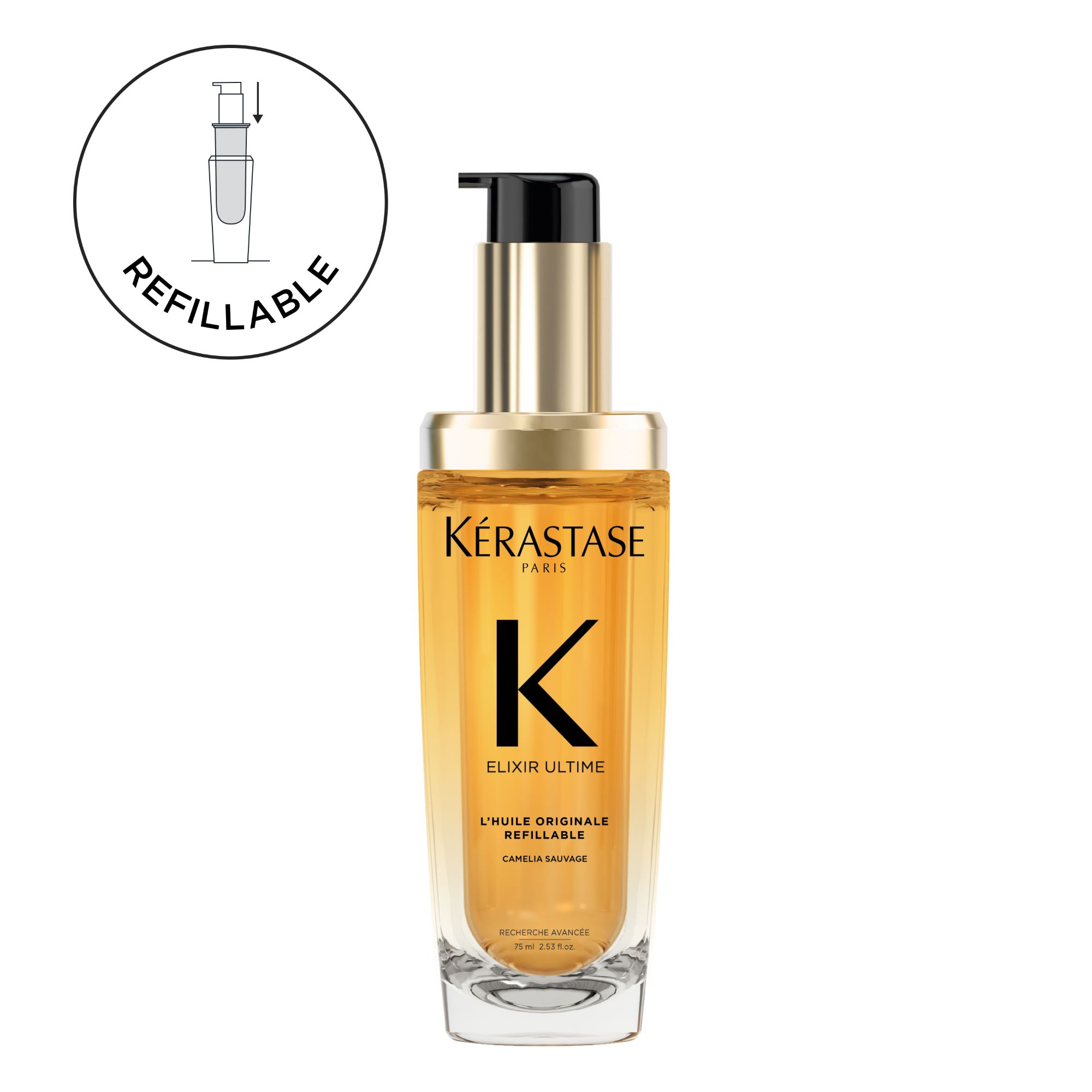 Kerastase Elixir Ultime Original Luxury Hair Oil In White