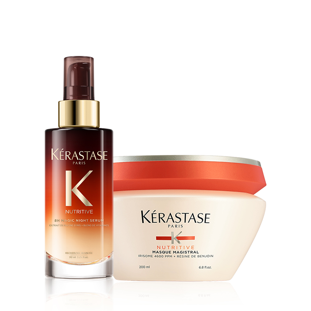 Dry Hair Mask & Night Serum Duo Set | Kérastase Dry Hair Mask & Night Serum Duo Set | Kérastase