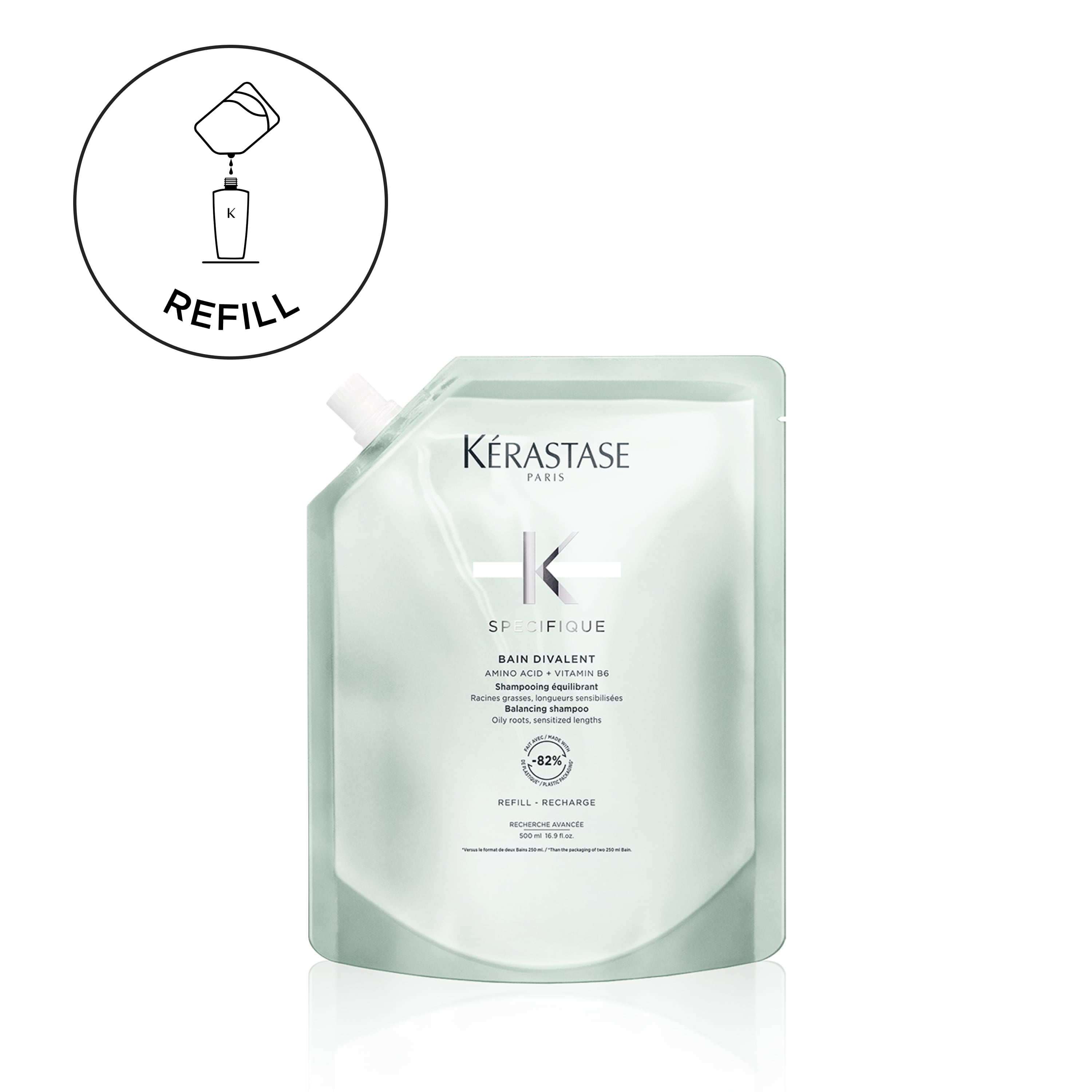 Kérastase - Spécifique Bain Divalent Balancing Luxury Shampoo - 500 ml Refill Pouch