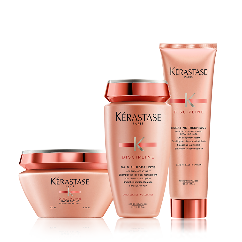 fleksibel Kinematik Sygeplejeskole Discipline Hair Care Set for Unruly, Frizzy Hair | Kérastase