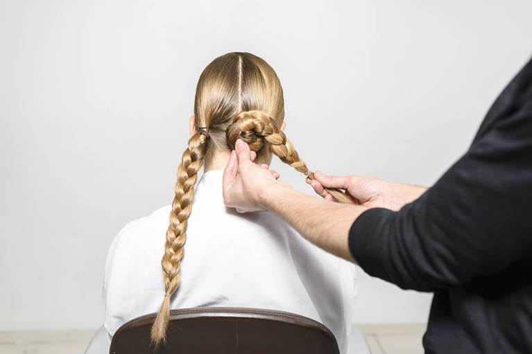 Braided Bun Hairstyle Tutorial