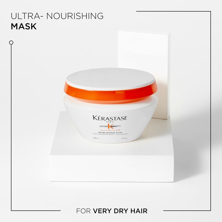 Kerastase’s Professional Hairdresser representative, Hovig – results of washing client’s hair with Nutritive product