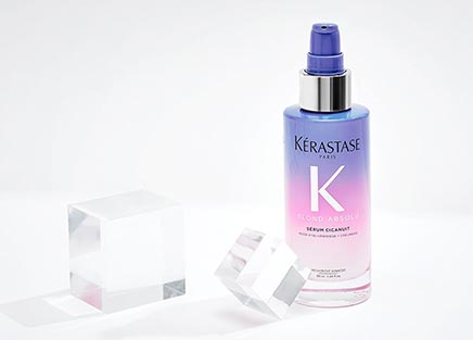 Kerastase Elixir Ultime Hair Oil Model Playing With Hair