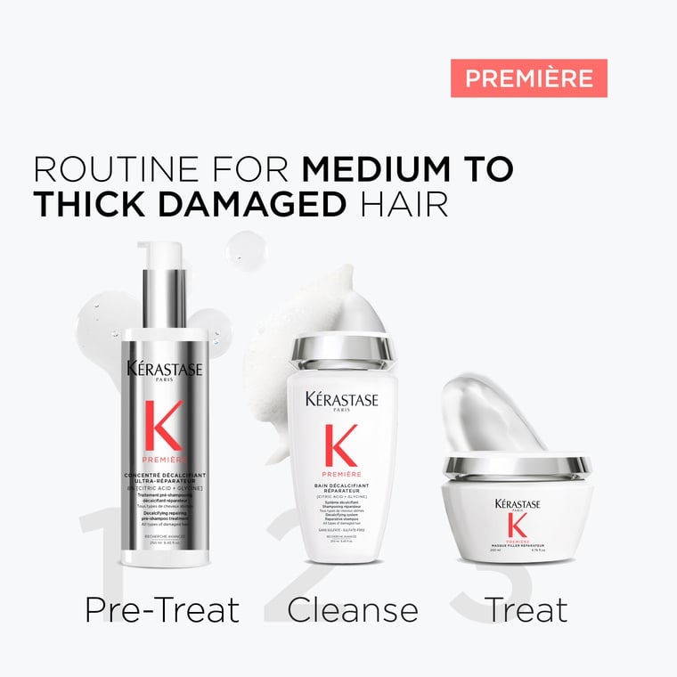 Kérastase Première Reparative Hair Routine for Damaged Thick Hair
