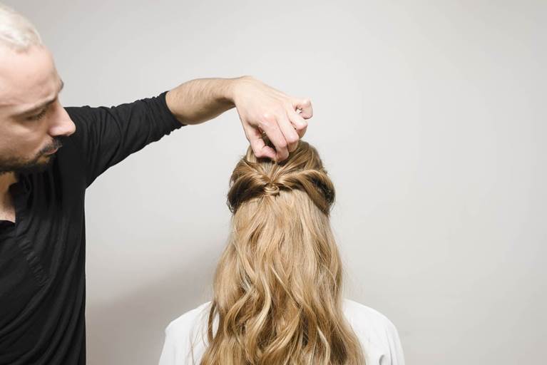 Summer Bohemian Rolls Hairstyle Tutorial